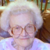 Rose Jenkins Elderly woman with white hair and glasses